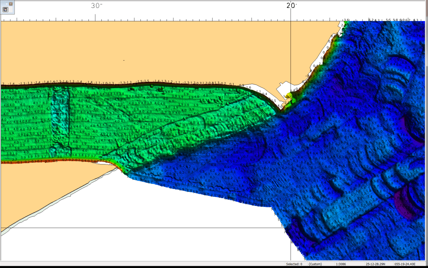 Bathymetry Survey - مسح قياس الأعماق