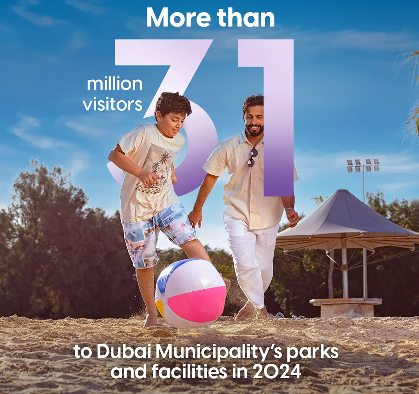 Parks and facilities attract over 31 million visitors in 2024