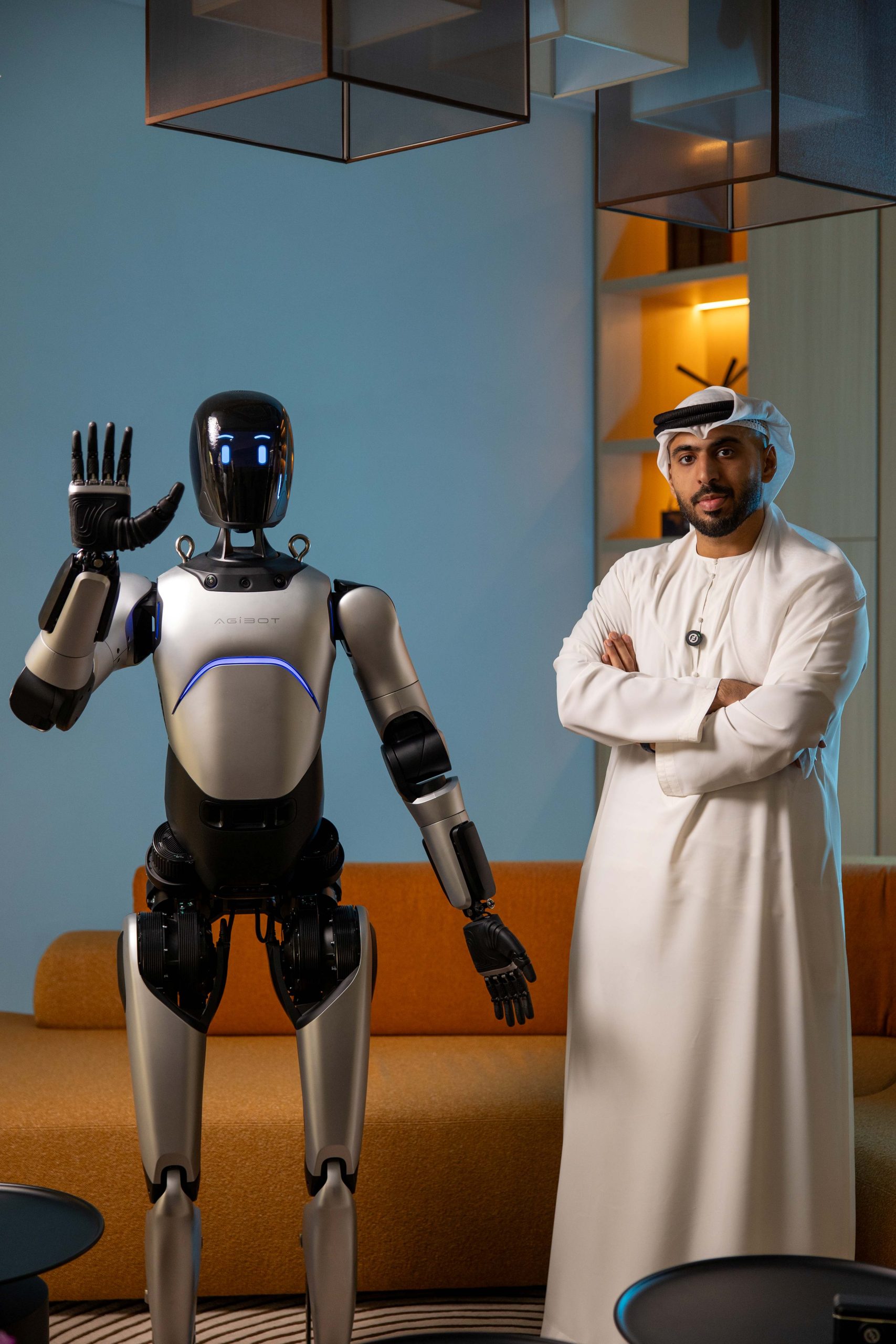 Smart surveying robot deployed